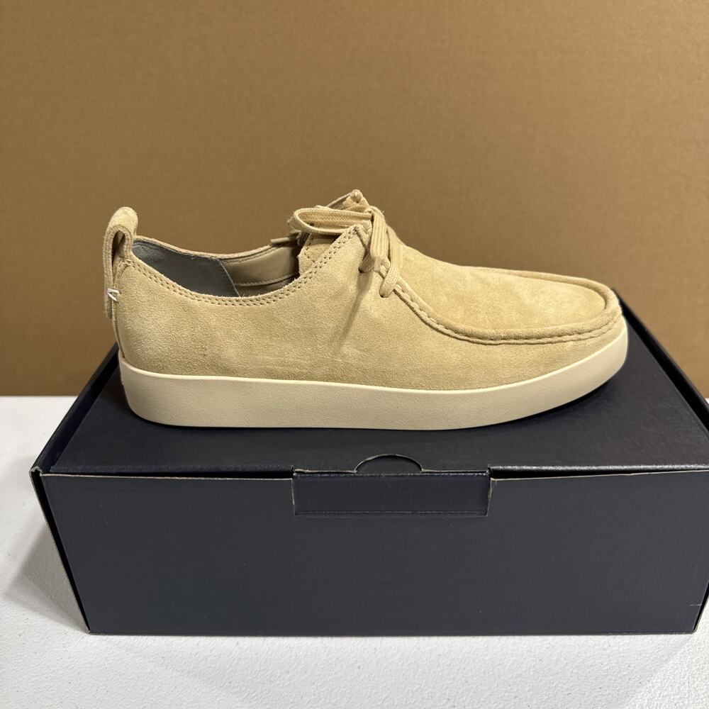 Everlane Desert Shoe Beige Suede Lace Shoes Mens 7.5 Low Top Loafers Minimalist